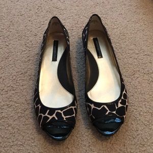 Animal Print Flats